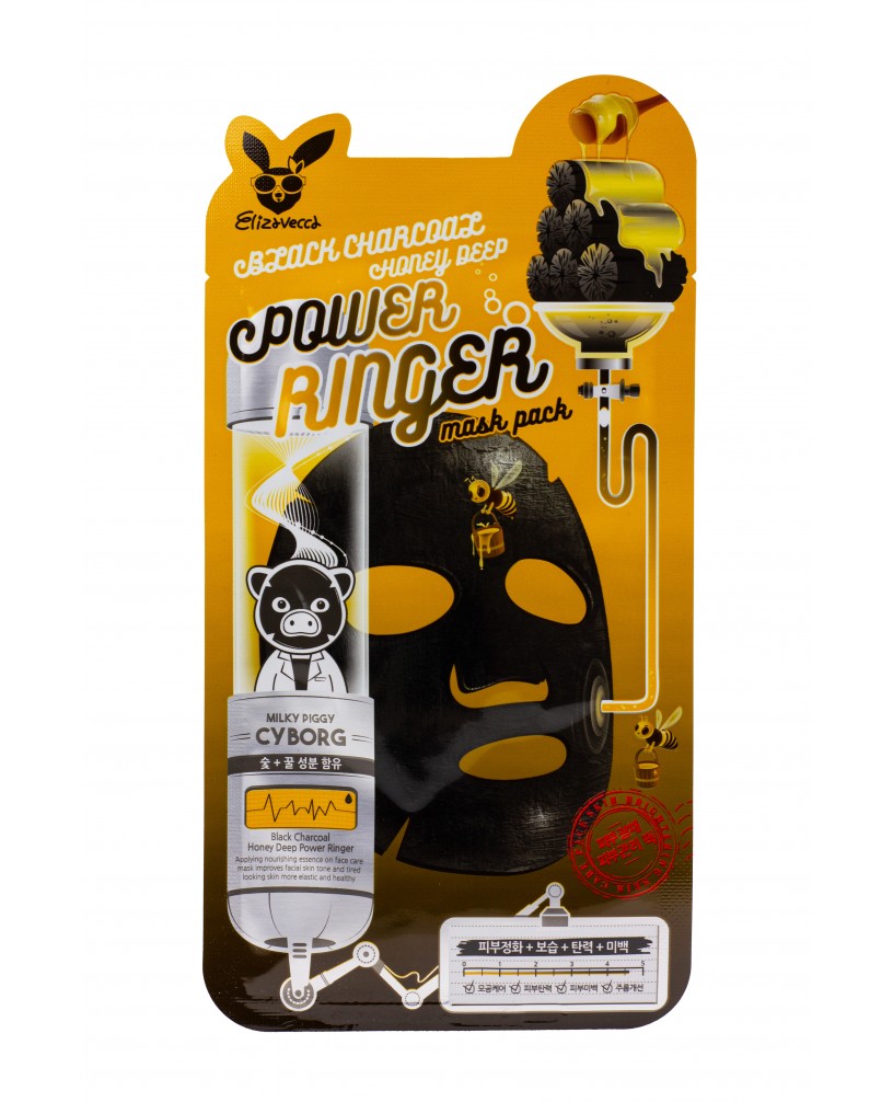  Elizavecca Black Charcoal Honey De..