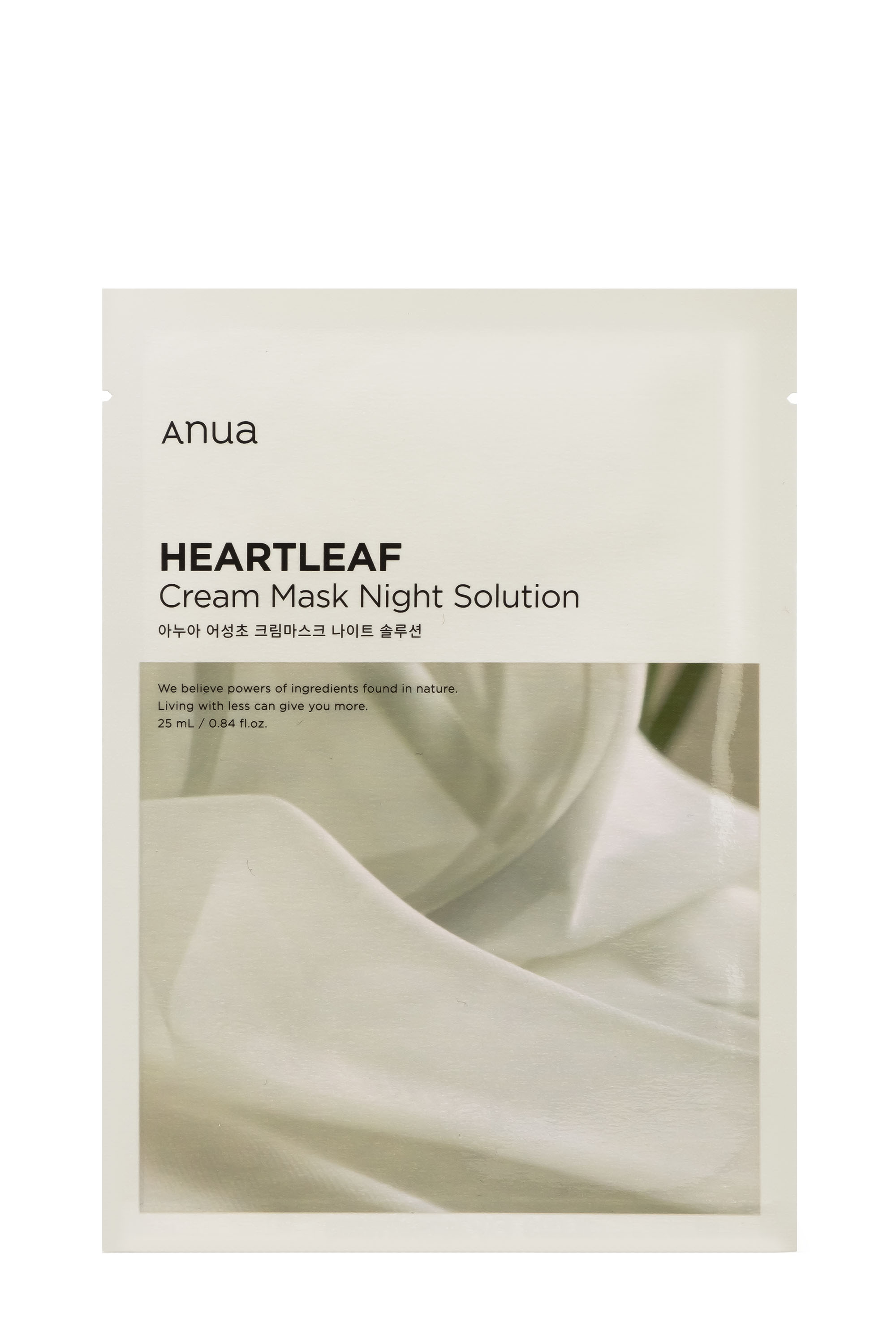  ANUA Heartleaf cream sheet mask ni..