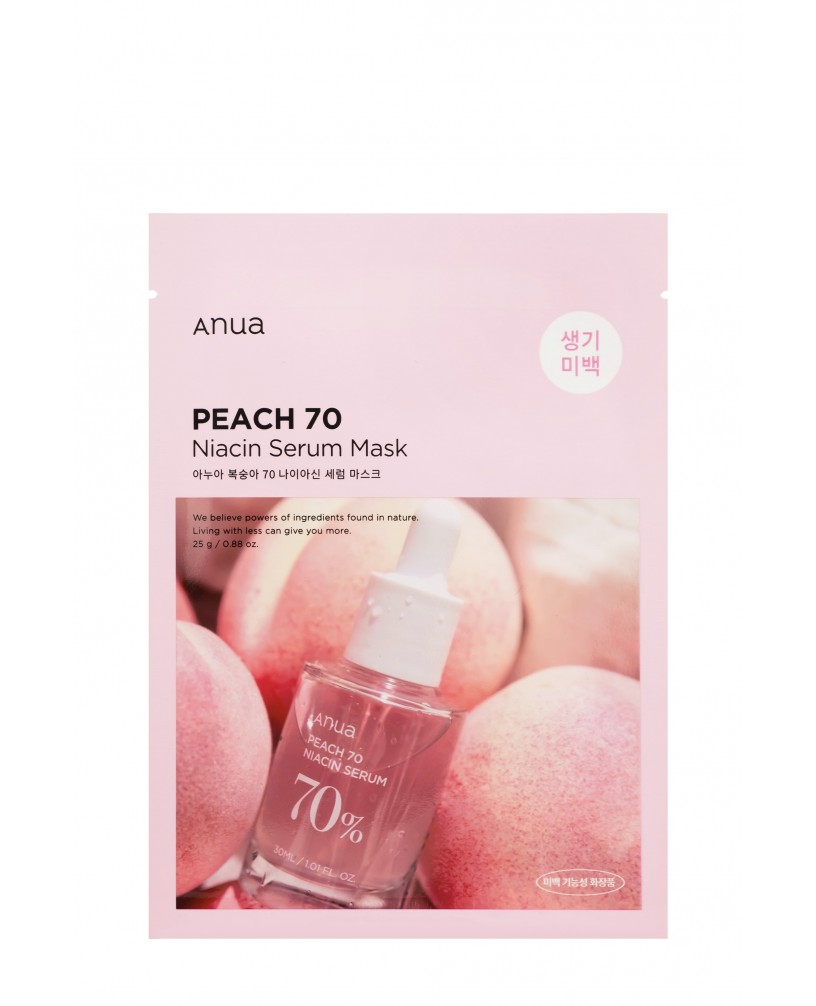  ANUA Peach 70 Niacin Serum Mask 25..