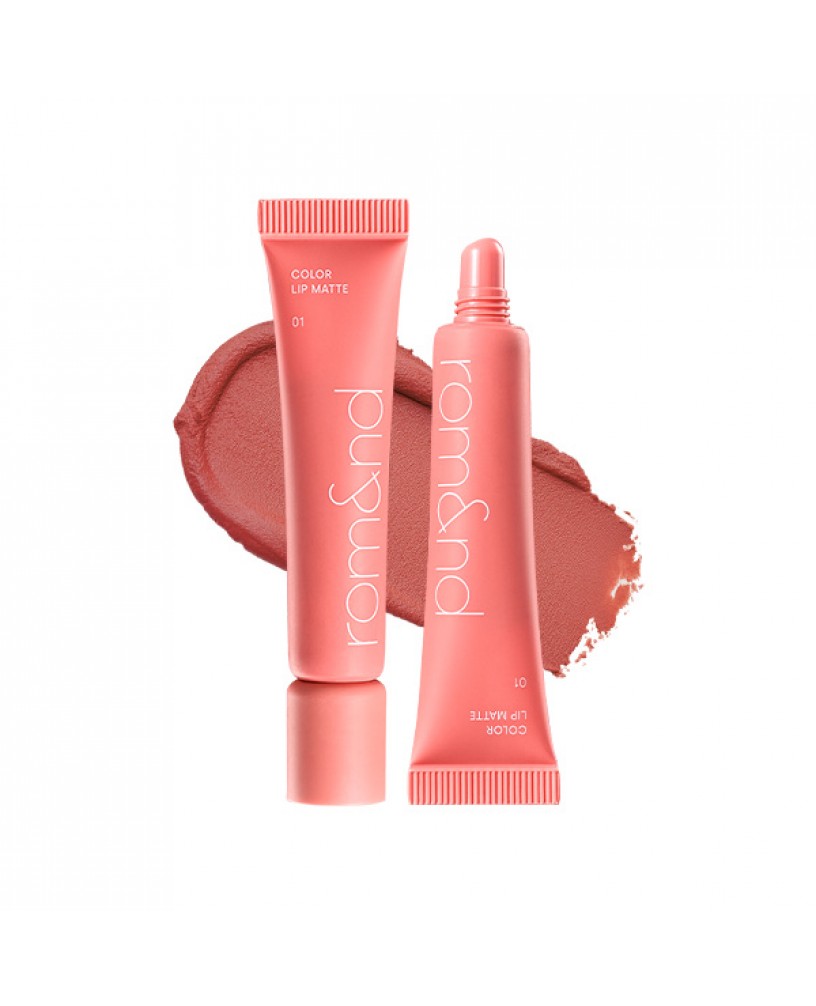  Rom&nd Color Lip Matte 01 Peach Pu..