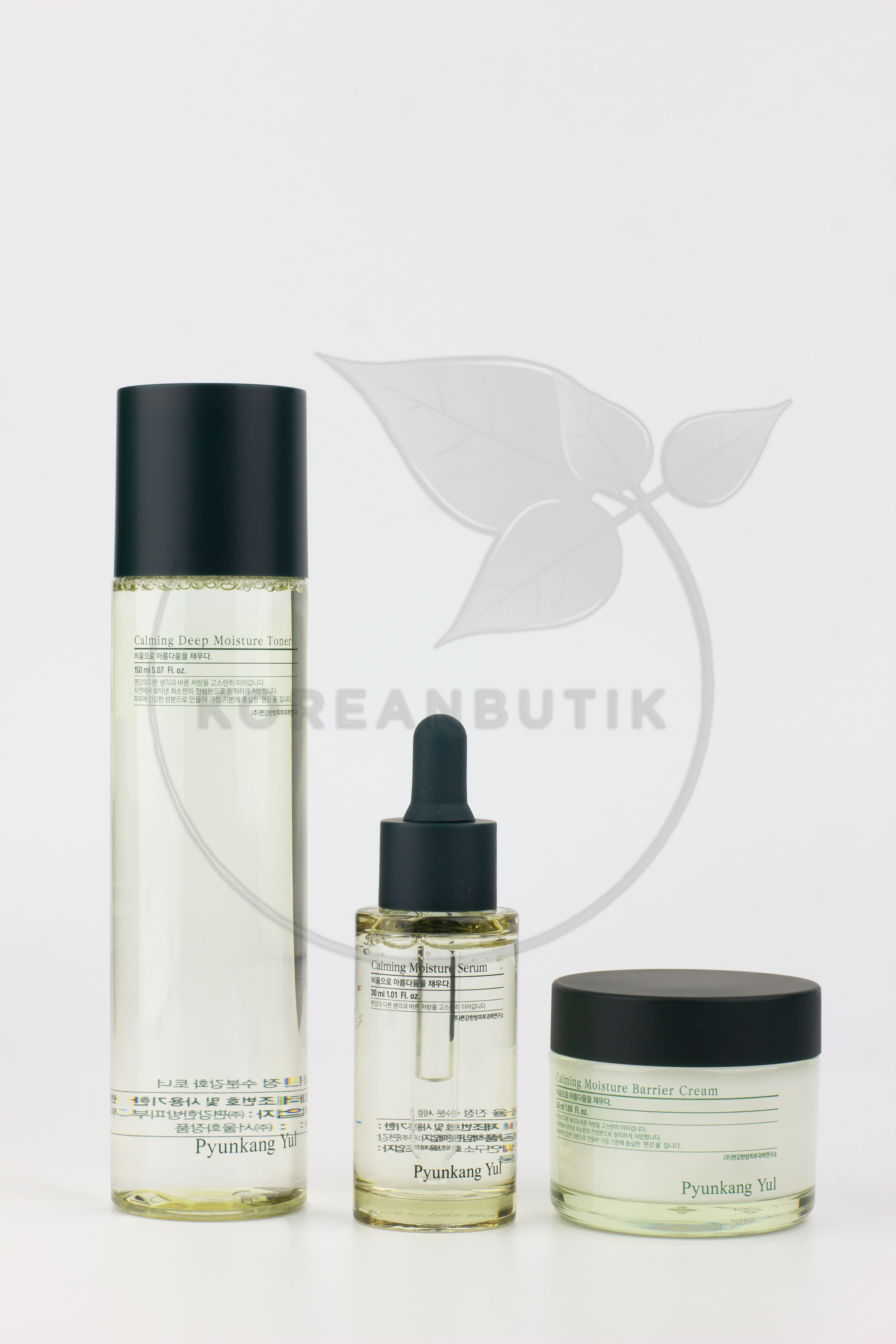  Pyunkang Yul Calming Line Gift Set (Toner 150ml + Serum 30ml + Cream 50мл) 