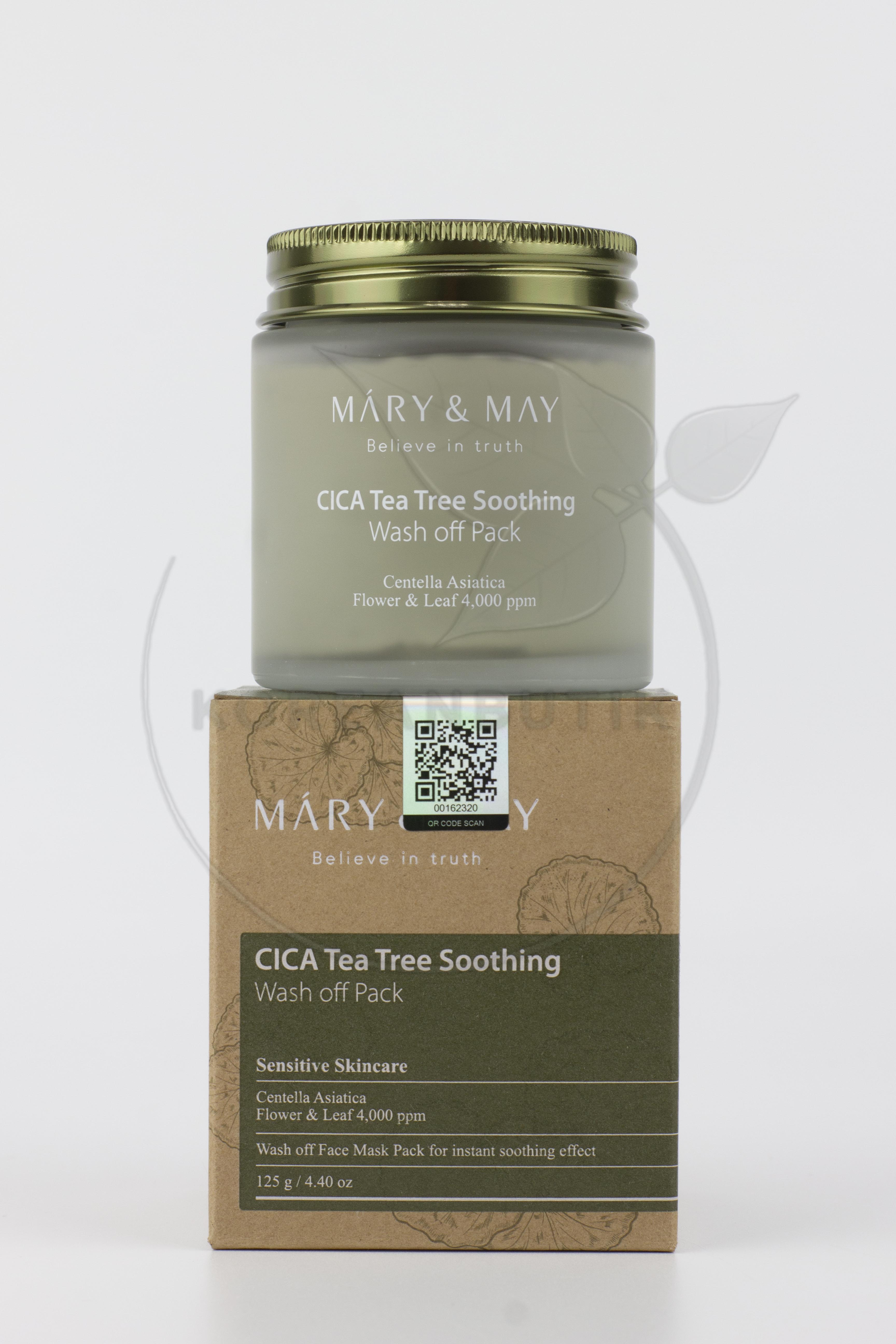  Mary&May Cica TeaTree Soothing Wash off Pack 125g 