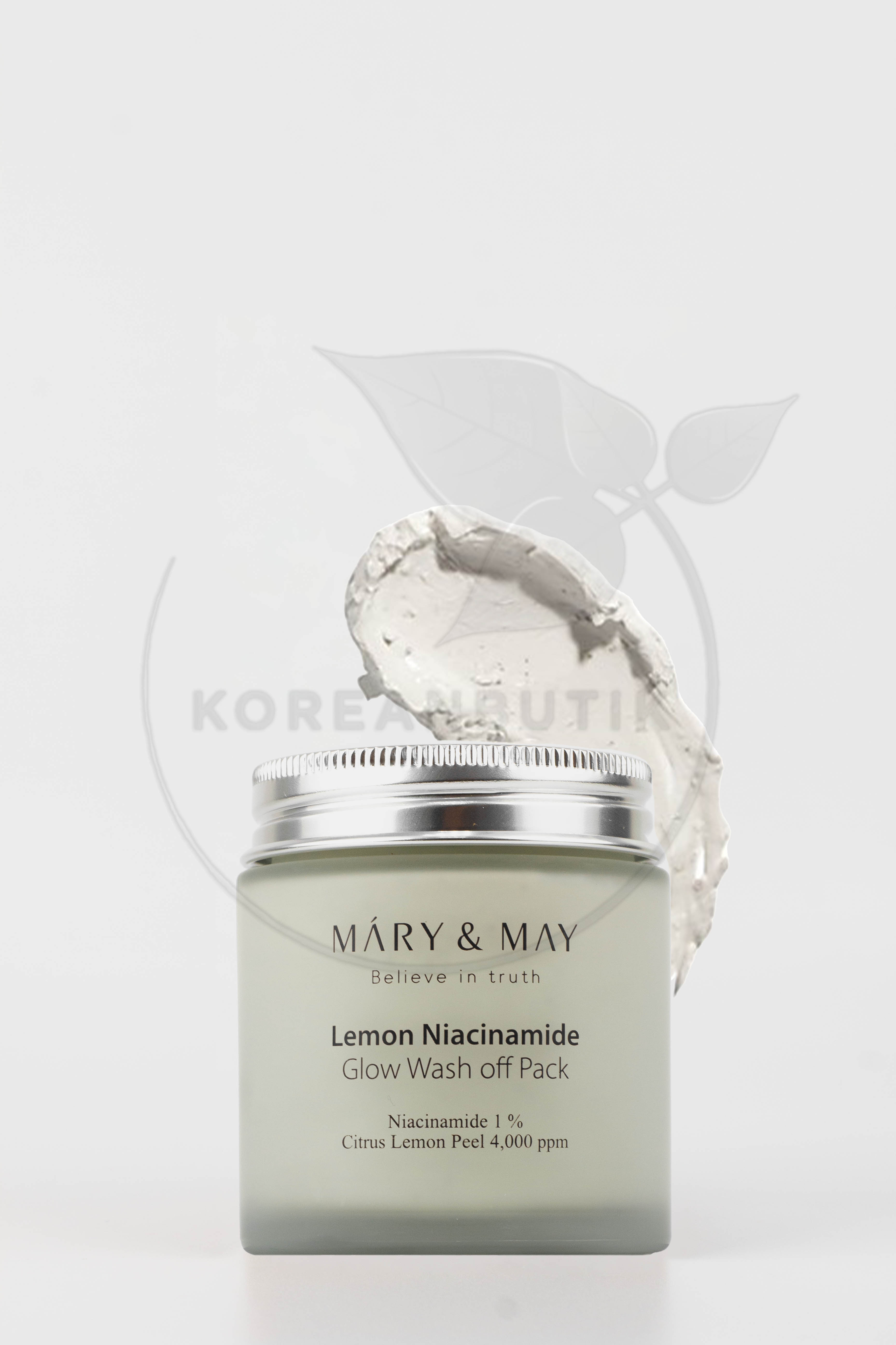  Mary&May Lemon Niacinamide Glow Wash Off Pack 125g 
