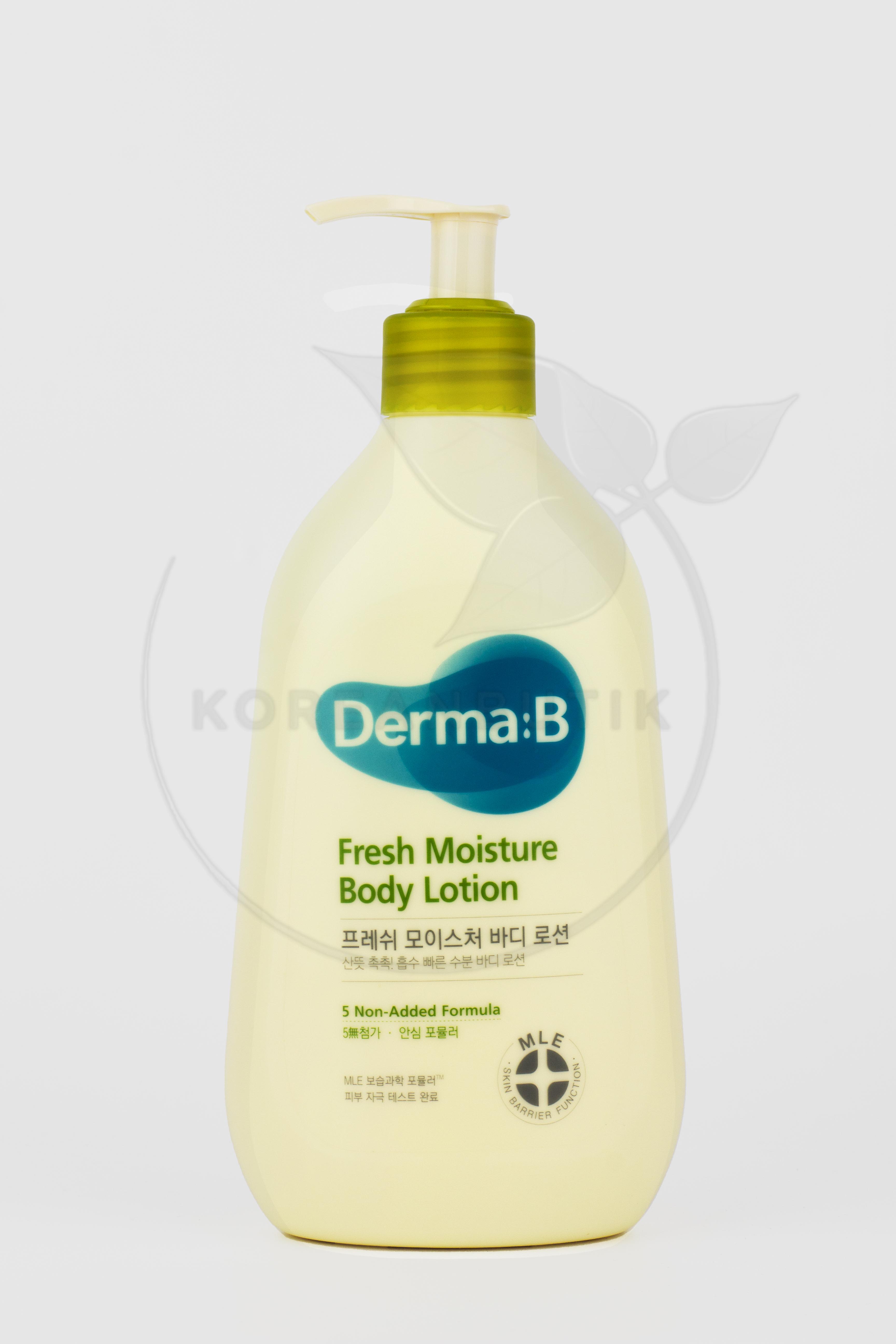 Derma:B Fresh Moisture Body Lotion..