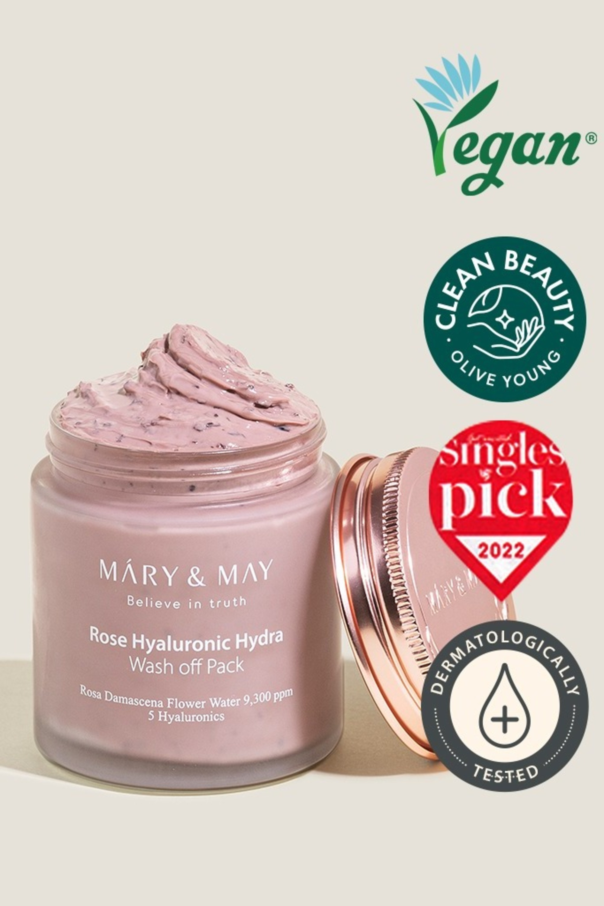  Mary&May Rose Hyaluronic Hydra Glo..