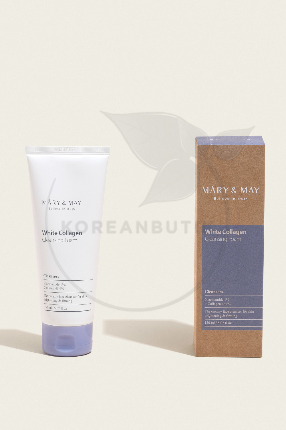  Mary&May White Collagen Cleansing Foam 150ml 
